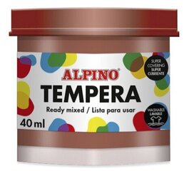 Guašš (tempera) Alpino, pruun, 40 ml hind ja info | Kunstitarbed, voolimise tarvikud | kaup24.ee