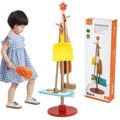 Puidust puhastusvahendite komplekt - Viga Toys hind ja info | Tüdrukute mänguasjad | kaup24.ee