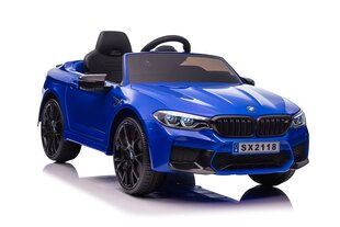 BMW M5 DRIFT ühekohaline elektriauto, sinine цена и информация | Электромобили для детей | kaup24.ee