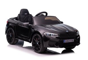 BMW M5 SX2118 ühekohaline elektriauto lastele, must цена и информация | Электромобили для детей | kaup24.ee