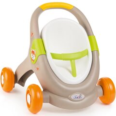 Smoby MiniKiss 3in1 nukukäru, pruun hind ja info | Tüdrukute mänguasjad | kaup24.ee