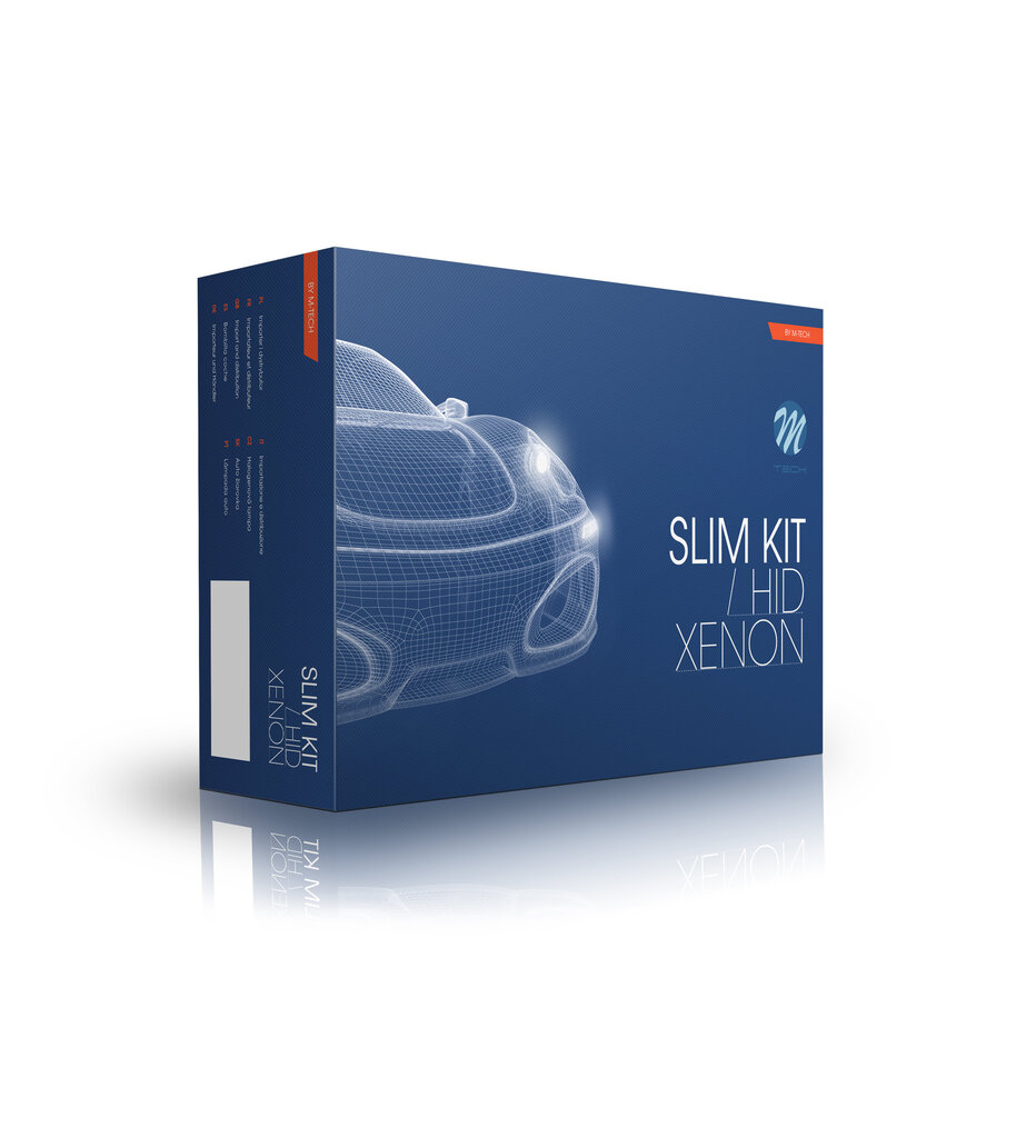 Xenon komplekt M-Tech SLIM BASIC AC D2S 6000K цена и информация | Autopirnid | kaup24.ee