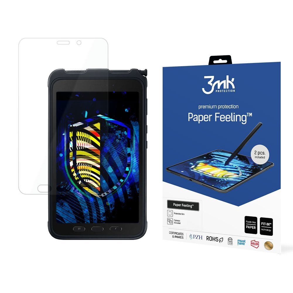 Samsung Galaxy Tab Active 3 - 3mk Paper Feeling™ 8.3'' screen protector цена и информация | Tahvelarvuti lisatarvikud | kaup24.ee