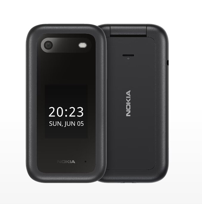 Nokia 2660 Flip 4G 1GF011GPA1A01 Black hind ja info | Telefonid | kaup24.ee