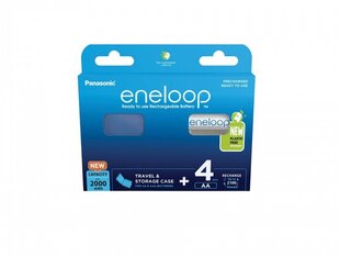 Panasonic Eneloop BK-3MCDEC4BE elemendid, 4 tk. hind ja info | Patareid | kaup24.ee