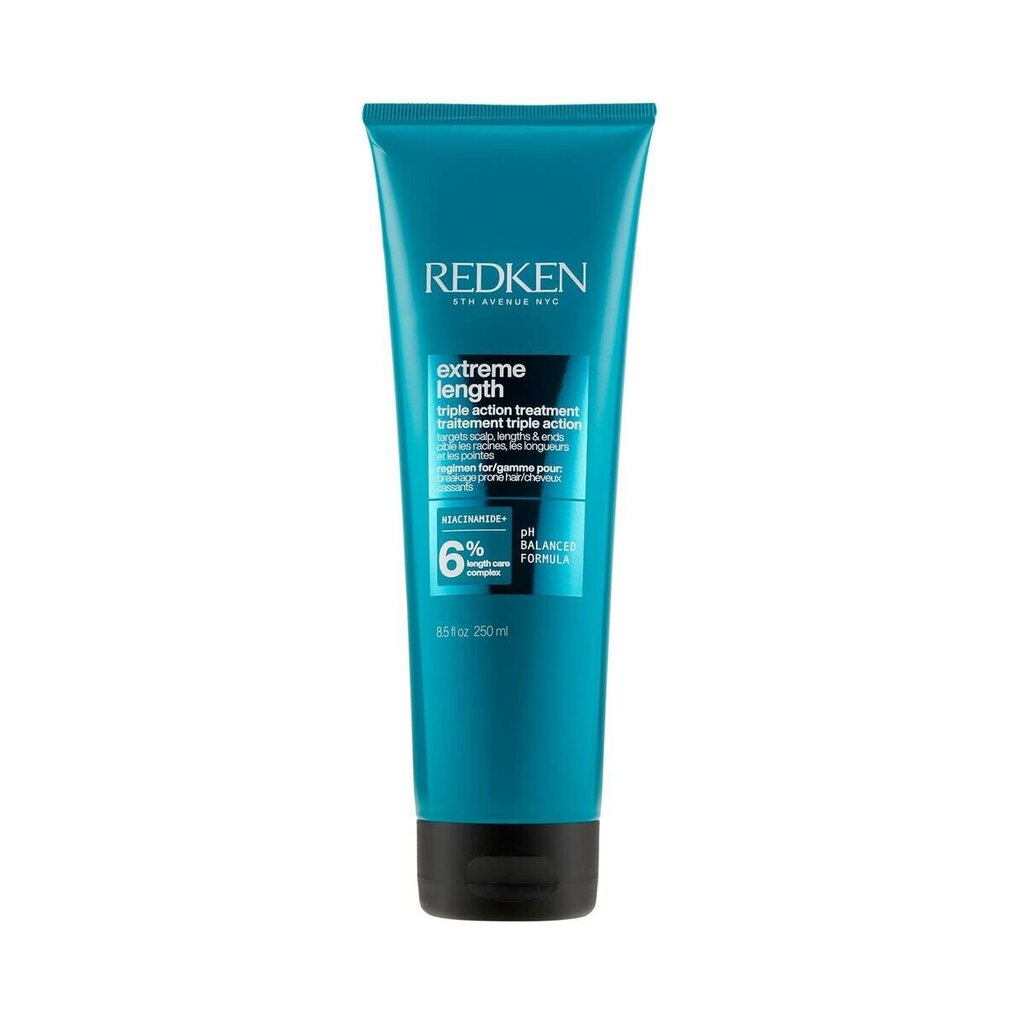 Taastav juuksemask Redken Extreme Length, 250 ml цена и информация | Maskid, õlid, seerumid | kaup24.ee