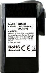 Запасной аккумулятор для утепления рубашки и брюк Glovii GLI7426 цена и информация | Батарейки | kaup24.ee