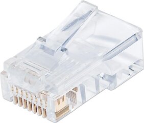 Pistikud Tehniliselt RJ45 8P8C Cat6, 100 tk. цена и информация | Кабели и провода | kaup24.ee