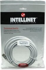 Kaabel Intellinet Cat6 UTP 1.0M valge 100% vask hind ja info | Kaablid ja juhtmed | kaup24.ee