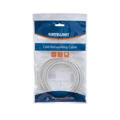 Võrgukaabel Intellinet Patch Cord Cat6 UTP, 2 m, valge цена и информация | Кабели и провода | kaup24.ee