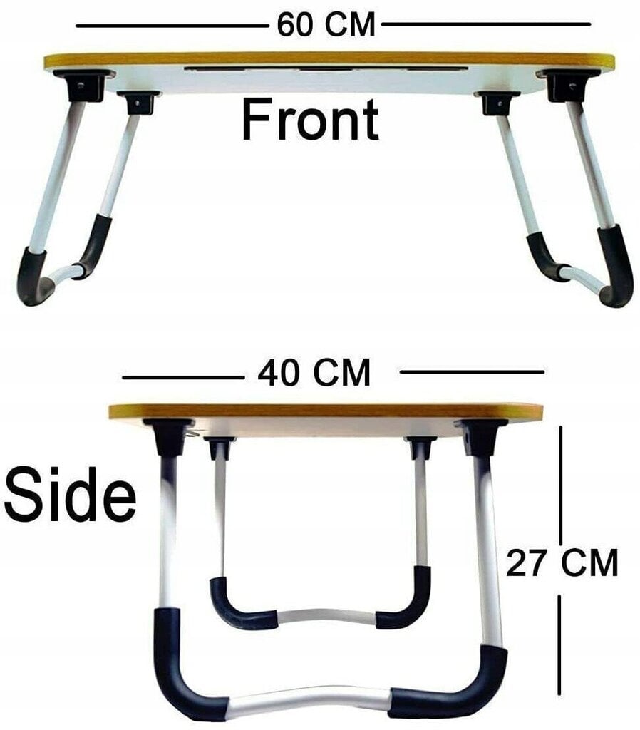 Kokkupandav sülearvutilaud hind ja info | Arvutilauad, kirjutuslauad | kaup24.ee