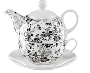 Чашка Ambition с чайником Black Nature цена и информация | Стаканы, фужеры, кувшины | kaup24.ee
