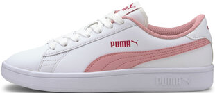 Спортивная обувь для девочек Puma Smash V2 L JR White, белый цвет цена и информация | Puma Одежда, обувь для детей и младенцев | kaup24.ee