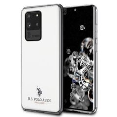 Чехол US Polo USHCS69TPUWH для Samsung Galaxy S20 G988, белый цена и информация | Чехлы для телефонов | kaup24.ee