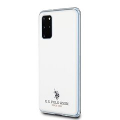 Чехол US Polo USHCS67TPUWH для Samsung Galaxy S20+ G985, белый цена и информация | Чехлы для телефонов | kaup24.ee