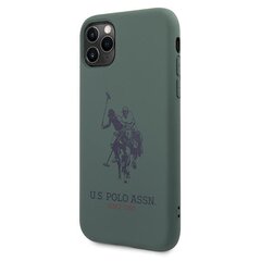 US Polo USHCN65SLHRGN iPhone 11 Pro Max roheline hind ja info | Telefoni kaaned, ümbrised | kaup24.ee