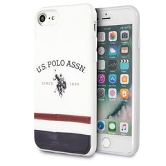 Чехол US Polo USHCI8PCSTRB для iPhone 7/8 / SE 2022 / SE 2020, белый цена и информация | Чехлы для телефонов | kaup24.ee