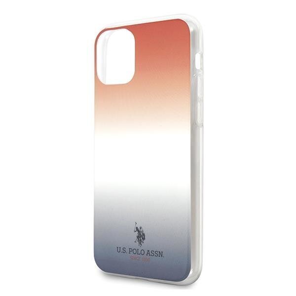 US Polo USHCN58TRDGRB iPhone 11 Pro punane-sinine hind ja info | Telefoni kaaned, ümbrised | kaup24.ee