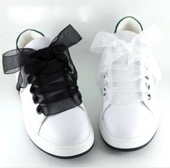 Широкие шнурки  из органзы 20 мм 120 см, цвет синий цена и информация | Уход за одеждой и обувью | kaup24.ee