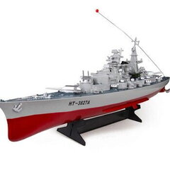 Lahingulaev RC Bismarck 1:360 2,4 GHz RTR цена и информация | Развивающий мелкую моторику - кинетический песок KeyCraft NV215 (80 г) детям от 3+ лет, бежевый | kaup24.ee