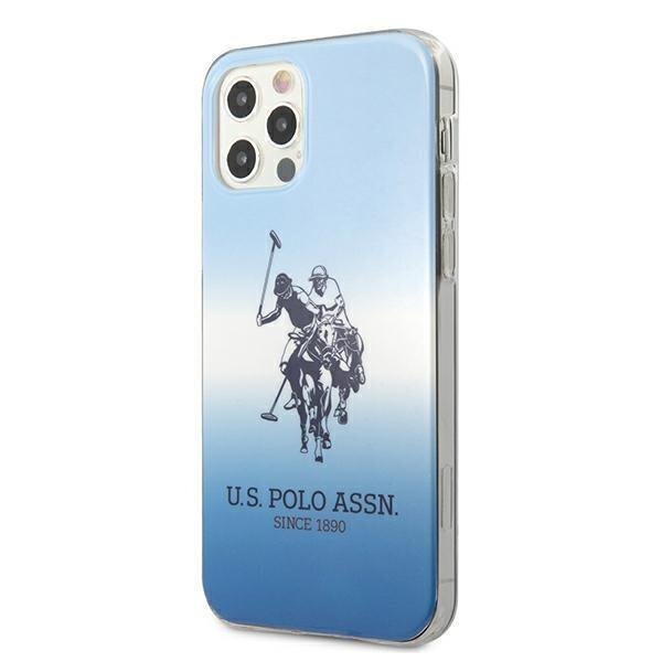 US Polo USHCP12MPCDGBL iPhone 12/12 Pro 6.1 " sinine Gradient Collection цена и информация | Telefoni kaaned, ümbrised | kaup24.ee