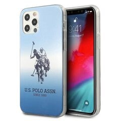 Чехол US Polo для iPhone 12/12 Pro, синий цена и информация | Чехлы для телефонов | kaup24.ee