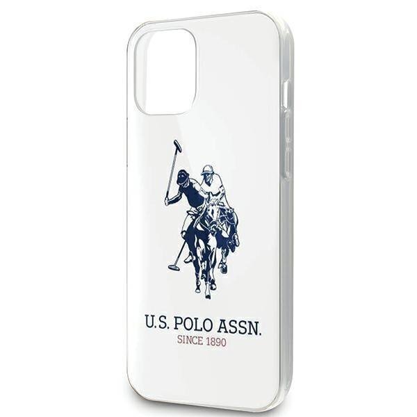 US Polo USHCP12LTPUHRWH iPhone 12 Pro Max 6.7 " valge Shiny Big Logo hind ja info | Telefoni kaaned, ümbrised | kaup24.ee