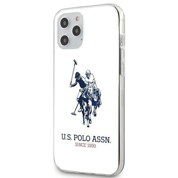 US Polo USHCP12LTPUHRWH iPhone 12 Pro Max 6.7 " valge Shiny Big Logo цена и информация | Telefoni kaaned, ümbrised | kaup24.ee