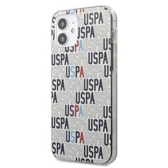 Чехол US Polo для iPhone 12 mini, белый цена и информация | Чехлы для телефонов | kaup24.ee