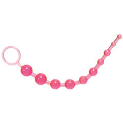 Anaalkuulid X-10 Beads, roosa hind ja info | Anaallelud | kaup24.ee