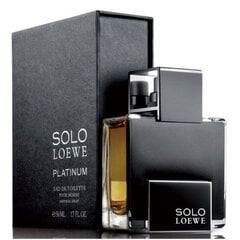 Loewe Solo Platinum EDT 100ml hind ja info | Loewe Kosmeetika, parfüümid | kaup24.ee