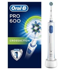 Электрическая зубная щетка Pro 600 Cross Action Oral-B цена и информация | Электрические зубные щетки | kaup24.ee