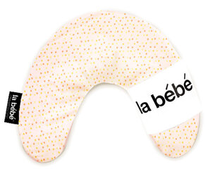 La Bebe™ Mimi Nursing Cotton Pillow Art.3325, väikeste täppidega reisipadi suurusega 19 x 46cm hind ja info | Padjad | kaup24.ee
