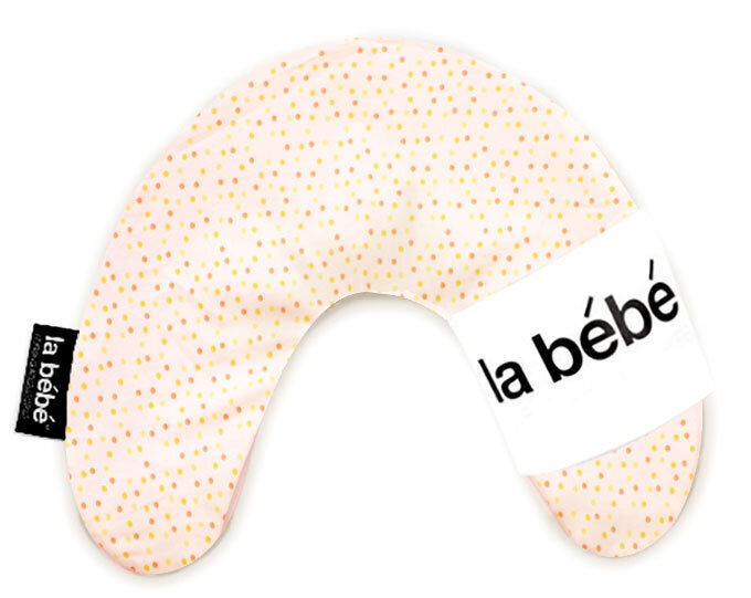 La Bebe™ Mimi Nursing Cotton Pillow Art.3325, väikeste täppidega reisipadi suurusega 19 x 46cm цена и информация | Padjad | kaup24.ee