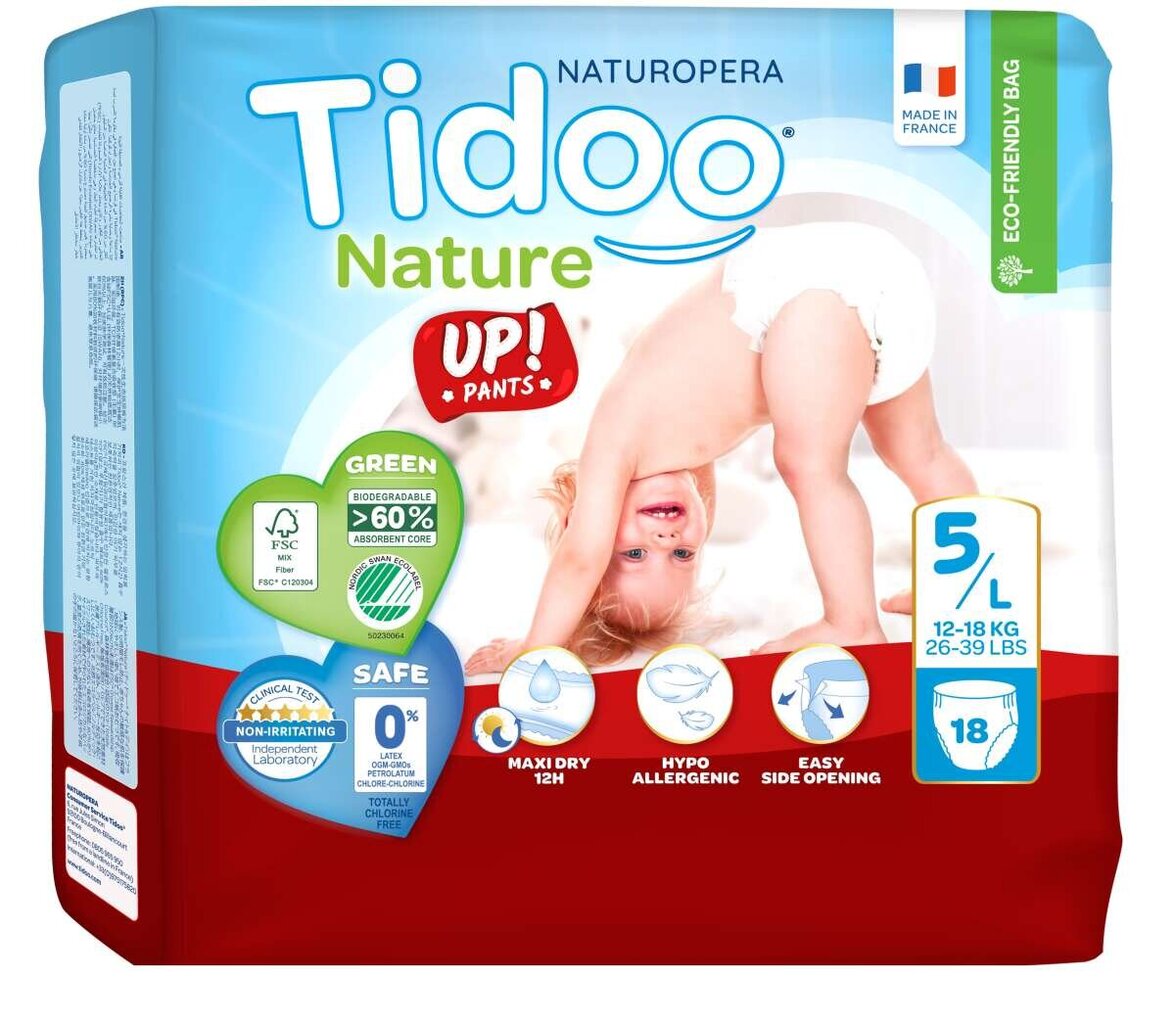 Tidoo Nature Pants Art.142614 hind ja info | Mähkmed | kaup24.ee