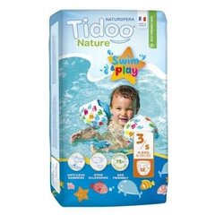 Tidoo Nature Swim &amp; Play  Art.142616  Эко подгузники для бассейна S размер,4-9 кг,12 шт. цена и информация | Подгузники | kaup24.ee