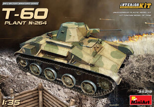 Liimitav mudel MiniArt 35219 T-60 (Plant No.264) Interior Kit 1/35 hind ja info | Liimitavad mudelid | kaup24.ee