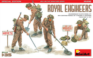 Liimitav mudel MiniArt 35292 Royal Engineers. Special Edition 1/35 цена и информация | Склеиваемые модели | kaup24.ee