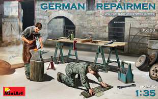 Сборная модель MiniArt - German Repairmen, 1/35, 35353 цена и информация | Склеиваемые модели | kaup24.ee