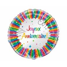 18-tolline õhupalli foolium UQ palju õnne sünnipäevaks цена и информация | Шарики | kaup24.ee