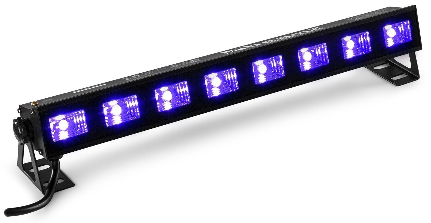 Bar 8 x 3 W Uv/valge 2-in-1 Led beamZ BUVW83 hind ja info | Peokaunistused | kaup24.ee