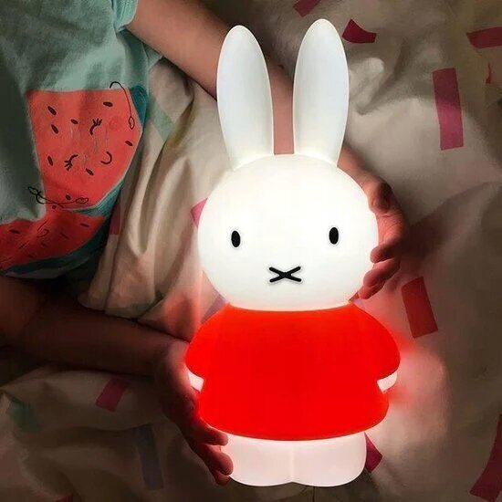 Laste öölamp Miffy, valge hind ja info | Lastetoa valgustid | kaup24.ee