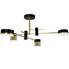 LED rippvalgusti Orchestra 4, Black/Gold hind ja info | Rippvalgustid | kaup24.ee