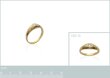 750° kullaga kaetud sõrmus, ⌀ 16.5, toodetud Prantsusmaal hind ja info | Sõrmused | kaup24.ee