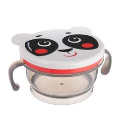 Коробка для закусок Canpol Babies Hello Little Panda 200 мл, 51/008, серая цена и информация | Посуда для хранения еды | kaup24.ee