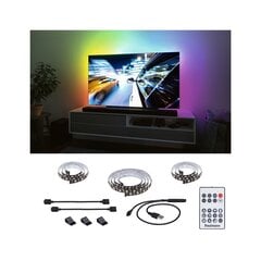Paulmann LED USB Светодиодная лента для телевизора 55 дюймов 2м 3,5Вт 60LEDs/м RGB+ цена и информация | Светодиодные ленты | kaup24.ee