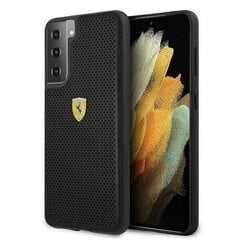 Ferrari FESPEHCS21MBK S21+ G996 czarny|black hardcase On Track Perforated цена и информация | Чехлы для телефонов | kaup24.ee