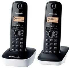 Panasonic KX-TG1612JTW, erinevad värvid цена и информация | Стационарные телефоны | kaup24.ee