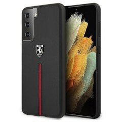 Ferrari FEOSIHCS21MBK S21+ G996 czarny|black hardcase Off Track Leather Nylon Stripe цена и информация | Чехлы для телефонов | kaup24.ee