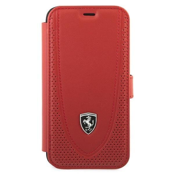 Ferrari FEOGOFLBKP12SRE iPhone 12 mini 5,4" punane Off Track Perforated hind ja info | Telefoni kaaned, ümbrised | kaup24.ee